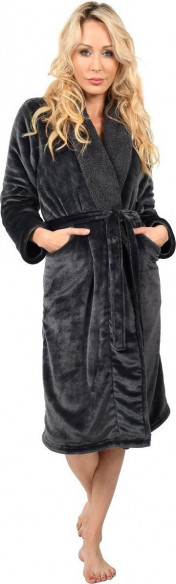 Peignoir Mixte Micro Sensoft Doublé BOLSTA, Peignoirs et robes de c...