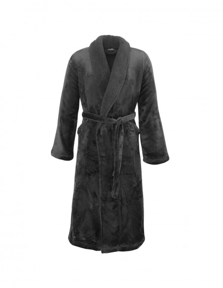 Peignoir Mixte Micro Sensoft Doublé BOLSTA, Peignoirs et robes de c...