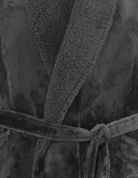 Peignoir Mixte Micro Sensoft Doublé BOLSTA, Peignoirs et robes de c...