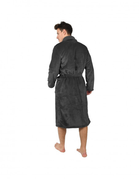 Peignoir Mixte Micro Sensoft Doublé BOLSTA, Peignoirs et robes de c...