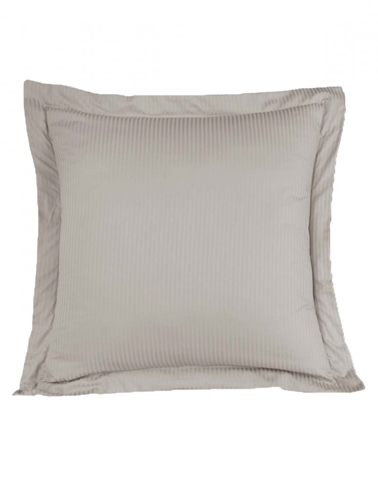 Lot de 2 Taies d'oreiller Rayées Satin de Coton 120 fils/cm² VERSAI...