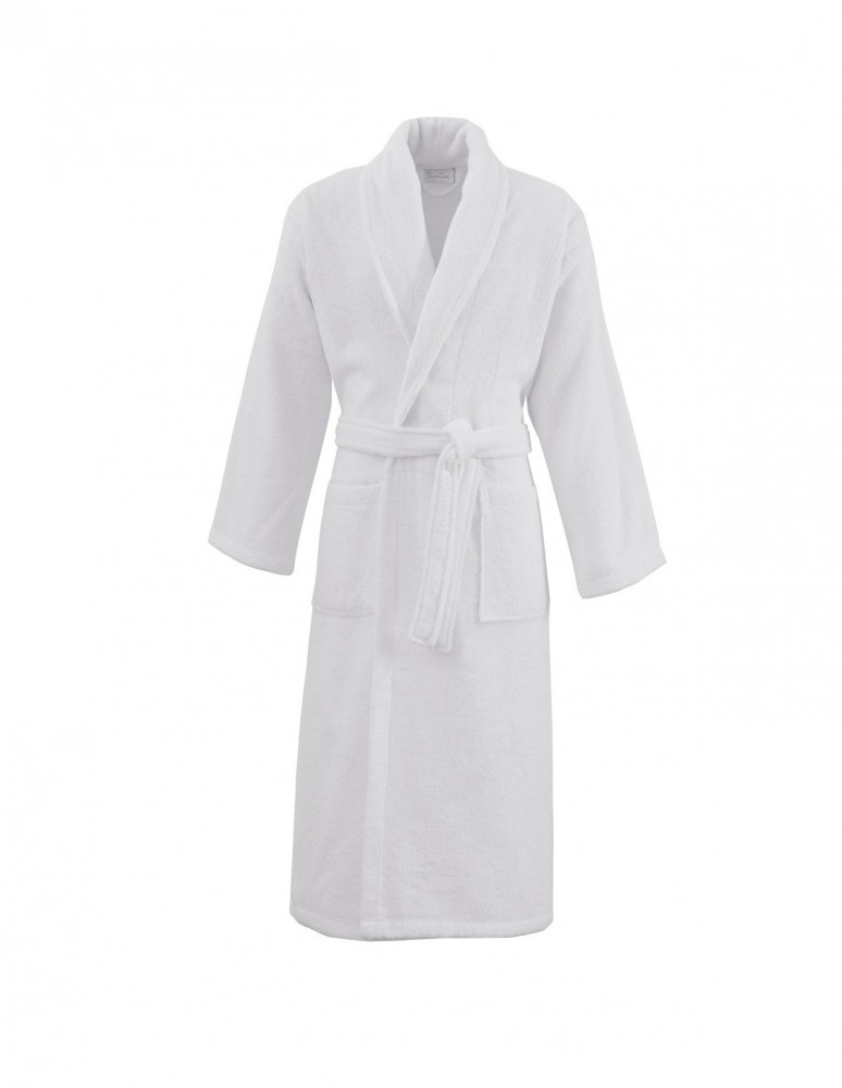Peignoir de bain mixte col châle 450gr/m² SENSOFT, Peignoirs de bain