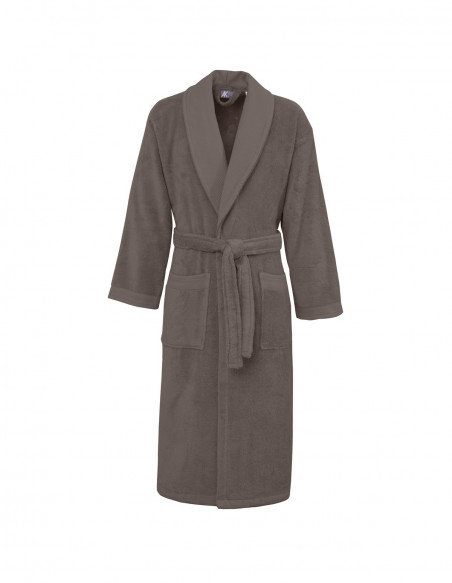 Peignoir de bain mixte col châle 450gr/m² SENSOFT, Peignoirs de bain