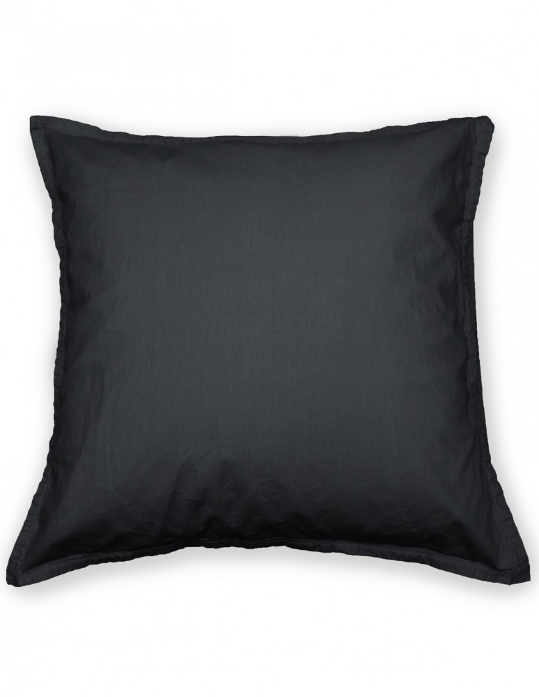 Lot de 2 Taies d'Oreiller en Coton Lavé Biologique ORGANIKA, Taies ...