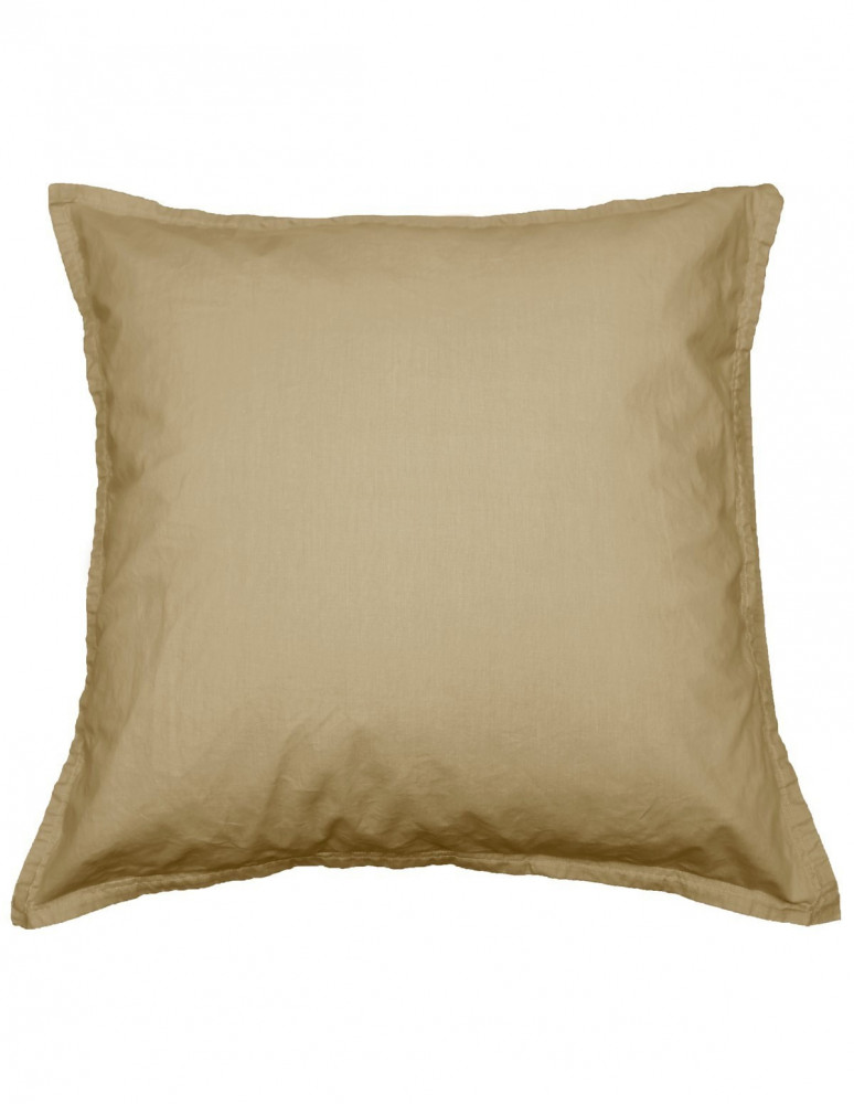 Lot de 2 Taies d'Oreiller en Coton Lavé Biologique ORGANIKA, Taies ...