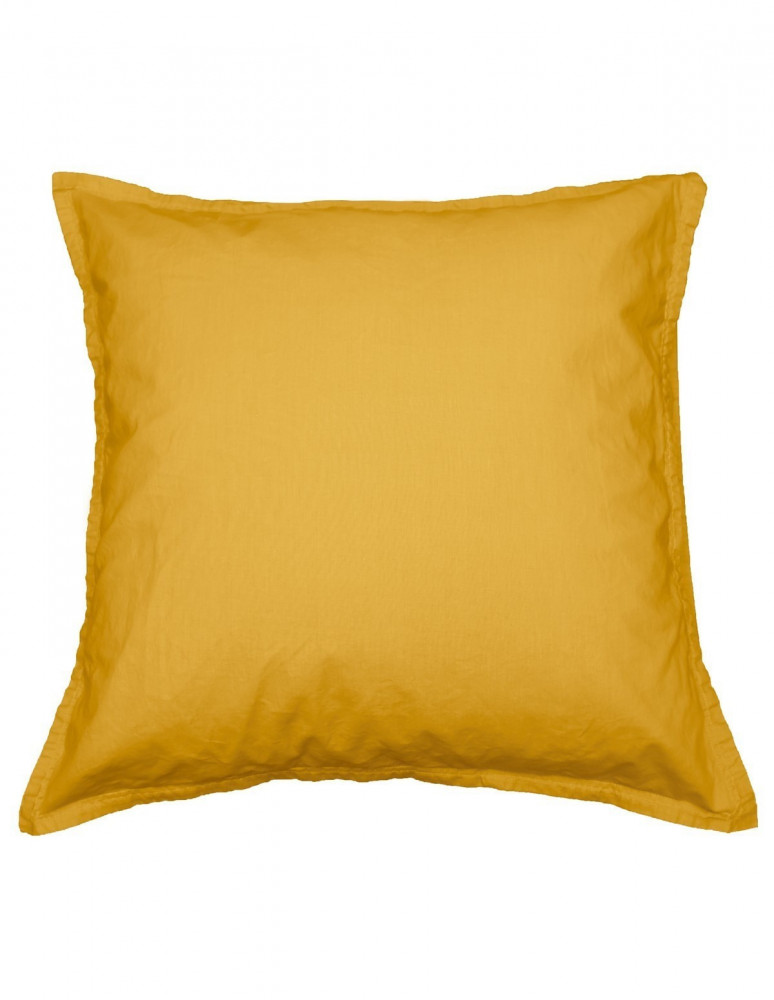 Lot de 2 Taies d'Oreiller en Coton Lavé Biologique ORGANIKA, Taies ...