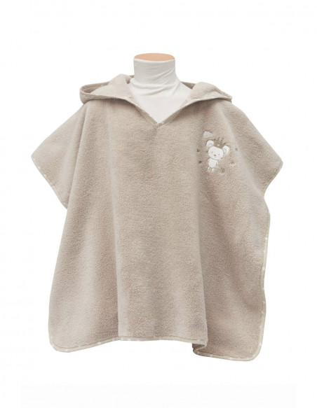 Poncho Enfant BABY SOFT MOUSE STICK Coton Peigné, Ponchos
