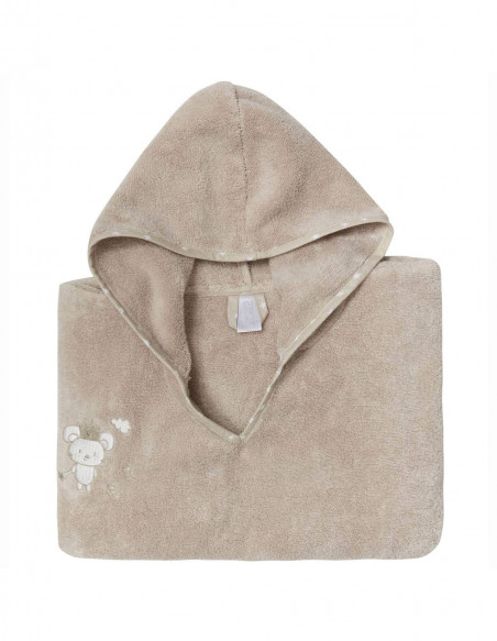 Poncho Enfant BABY SOFT MOUSE STICK Coton Peigné, Ponchos