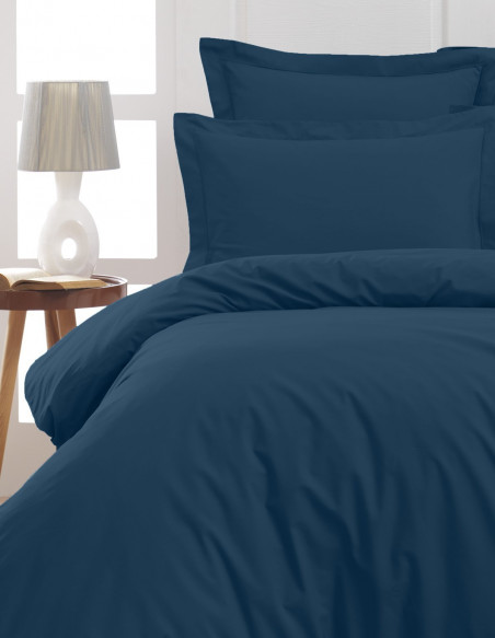 Lot de 2 Taies D'oreiller Unie Percale EASY CARE 80 fils/cm² SENSEI...