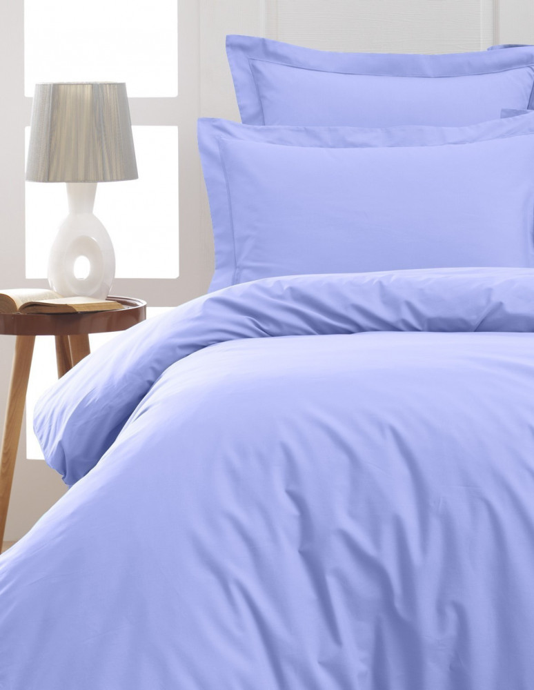 Drap Plat Uni Percale EASY CARE 80 fils/cm² SENSEI SOFT, Draps plats