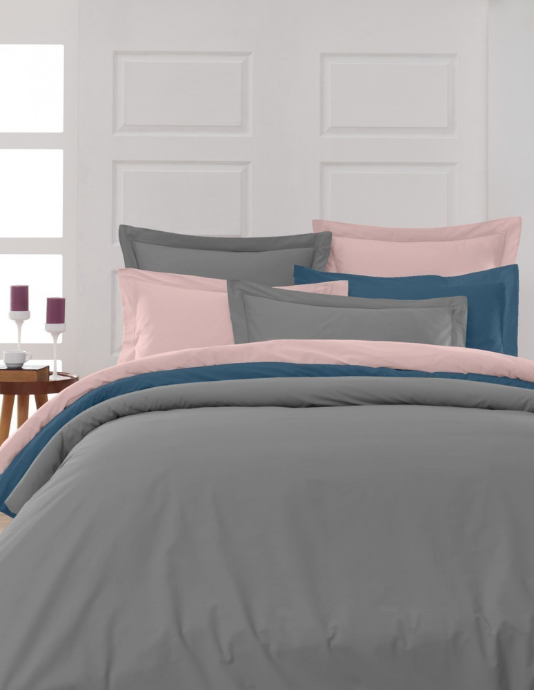 Drap Plat Uni Percale EASY CARE 80 fils/cm² SENSEI SOFT, Draps plats