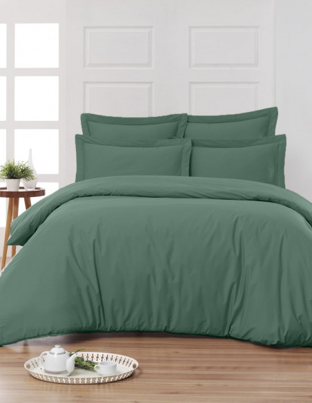 Drap Plat Uni Percale EASY CARE 80 fils/cm² SENSEI SOFT, Draps plats