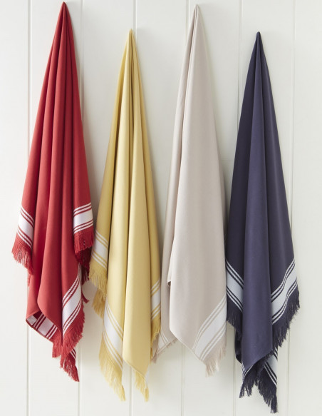 Serviette de plage 100x180cm 340gr/m² BAHAMAS, Serviettes de plage