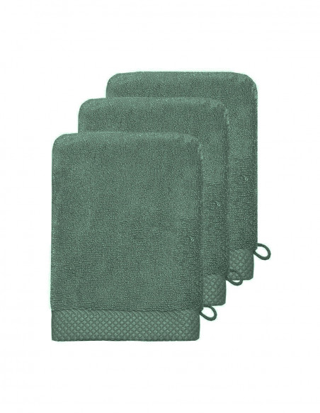 Lot de 3 Gants de toilette 560gr/m² SENSOFT, Gants de toilette