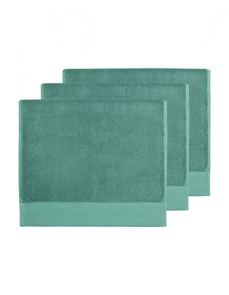 Lot de 3 Serviettes invités 40x60cm 560gr/m² SENSOFT, Serviettes in...