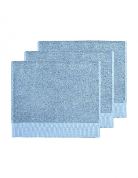 Lot de 3 Serviettes invités 40x60cm 560gr/m² SENSOFT, Serviettes in... Lot de 3 Serviettes invités 40x60cm 560gr/m² SENSOFT, Serviettes in...