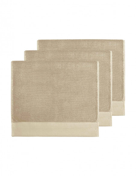 Lot de 3 Serviettes invités 40x60cm 560gr/m² SENSOFT, Serviettes in... Lot de 3 Serviettes invités 40x60cm 560gr/m² SENSOFT, Serviettes in...