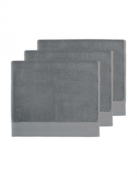 Lot de 3 Serviettes invités 40x60cm 560gr/m² SENSOFT, Serviettes in... Lot de 3 Serviettes invités 40x60cm 560gr/m² SENSOFT, Serviettes in...