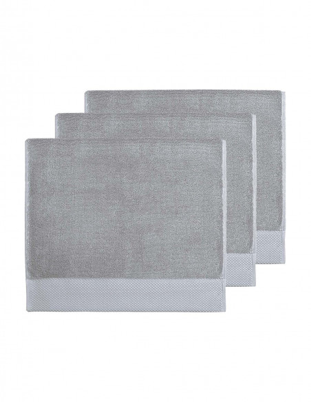 Lot de 3 Serviettes invités 40x60cm 560gr/m² SENSOFT, Serviettes in... Lot de 3 Serviettes invités 40x60cm 560gr/m² SENSOFT, Serviettes in...