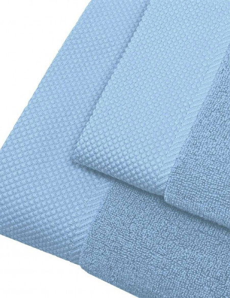 Lot de 3 Serviettes invités 40x60cm 560gr/m² SENSOFT, Serviettes in... Lot de 3 Serviettes invités 40x60cm 560gr/m² SENSOFT, Serviettes in...