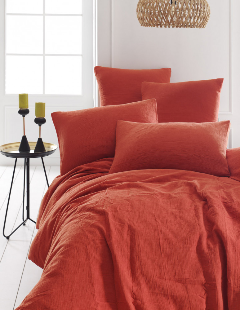 Drap housse en gaze de coton bonnet...