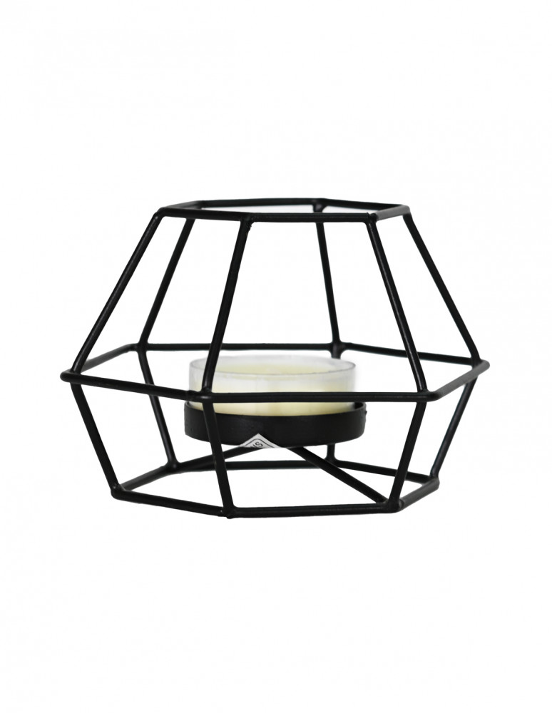 Photophore Métal KUNDA BLACK