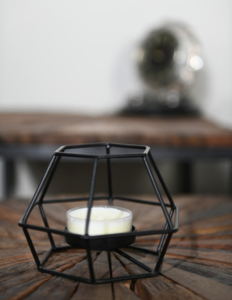 Photophore Métal KUNDA BLACK