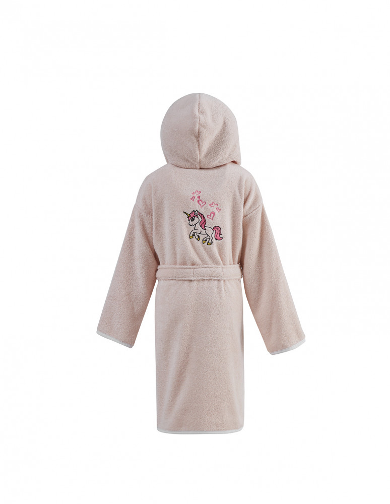 Peignoir enfant brodé AMAIA LA LICORNE