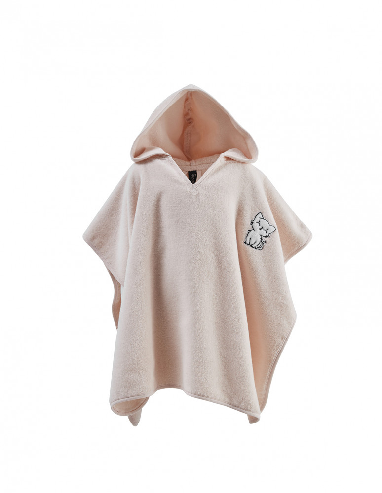 Poncho Enfant BABY SOFT MINOU MIAOU