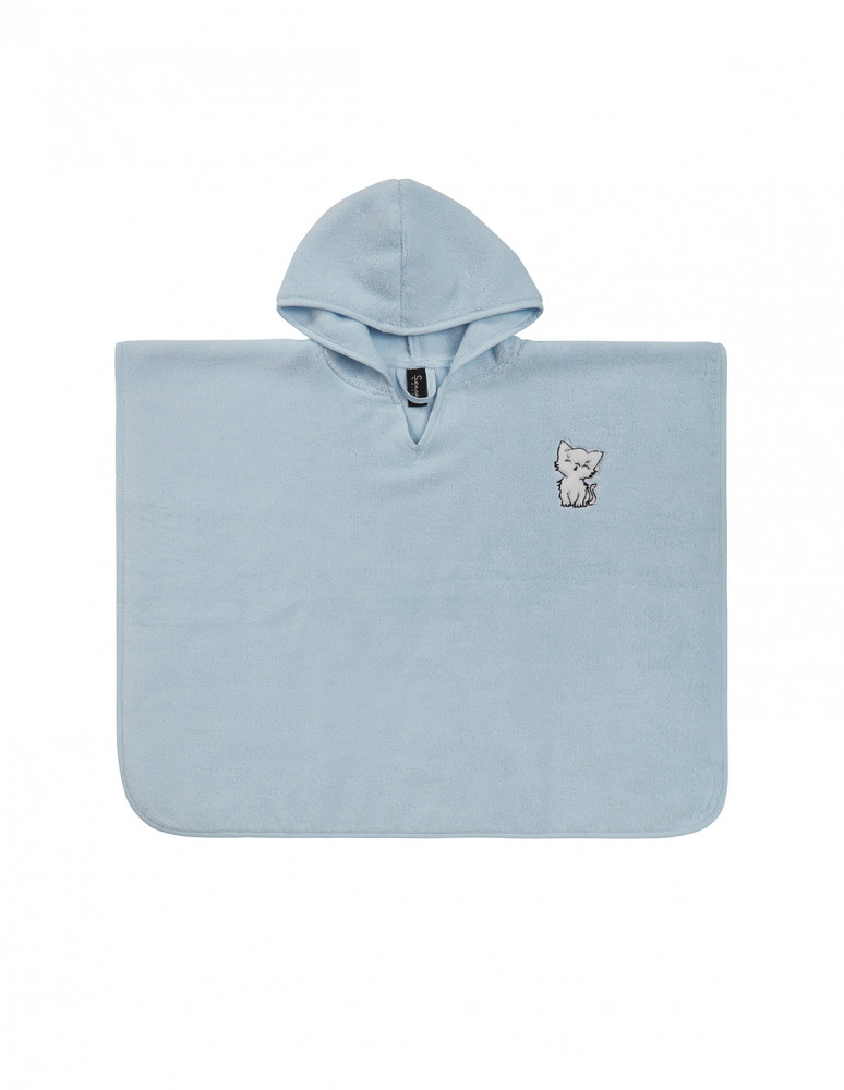 Poncho Enfant BABY SOFT MINOU MIAOU