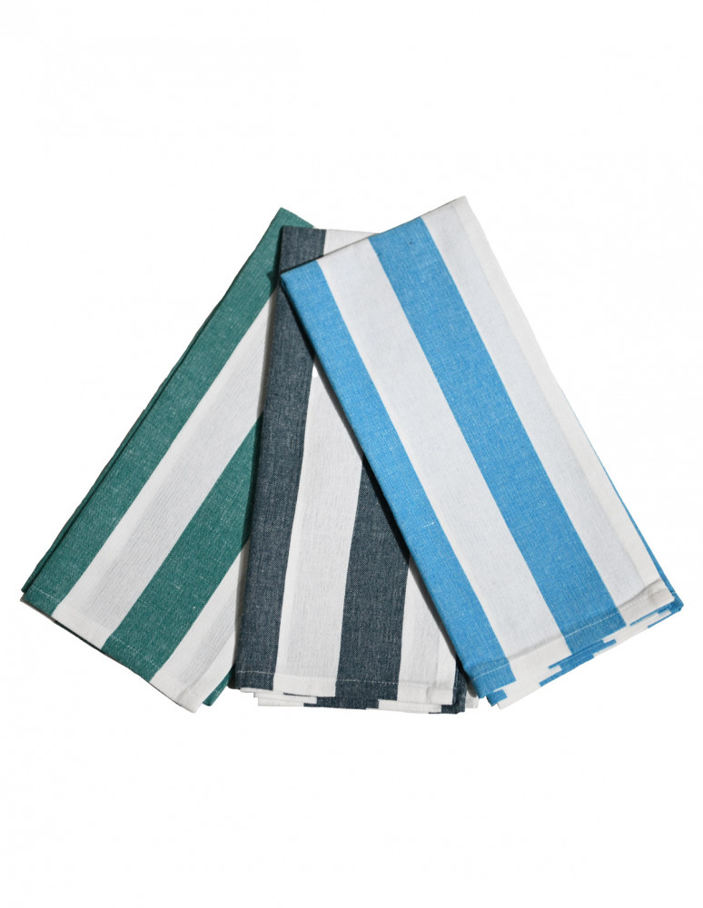 Lot de 3 Torchons 50x70 MELROSE Lot de 3 Torchons 50x70 MELROSE