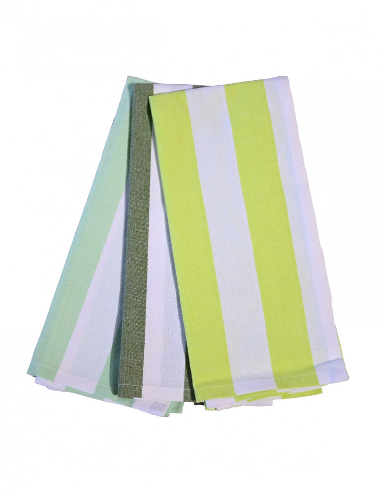 Lot de 3 Torchons 50x70 MELROSE Lot de 3 Torchons 50x70 MELROSE