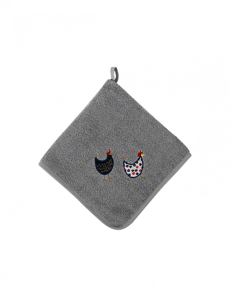 Lot de 3 Torchons Carrés Eponge...