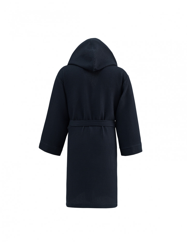 Peignoir mi-long nid d'abeille...