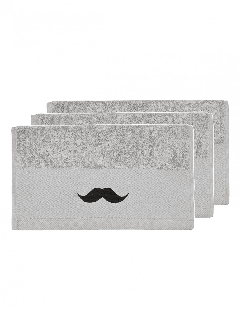 Lot de 3 Serviettes invité...