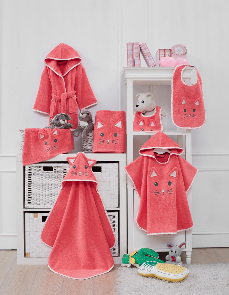 Poncho de bain enfant MISTY LE CHAT