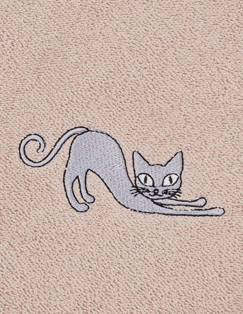 Lot de 3 torchons  carrés en coton...