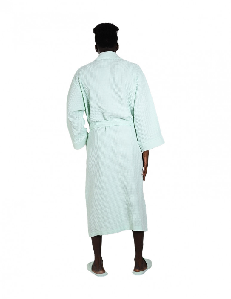 Peignoir long nid d'abeille 210gr/m²...