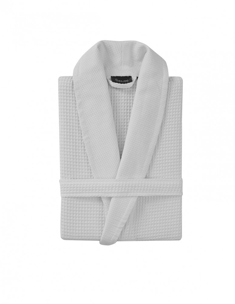 Peignoir long nid d'abeille 210gr/m²...