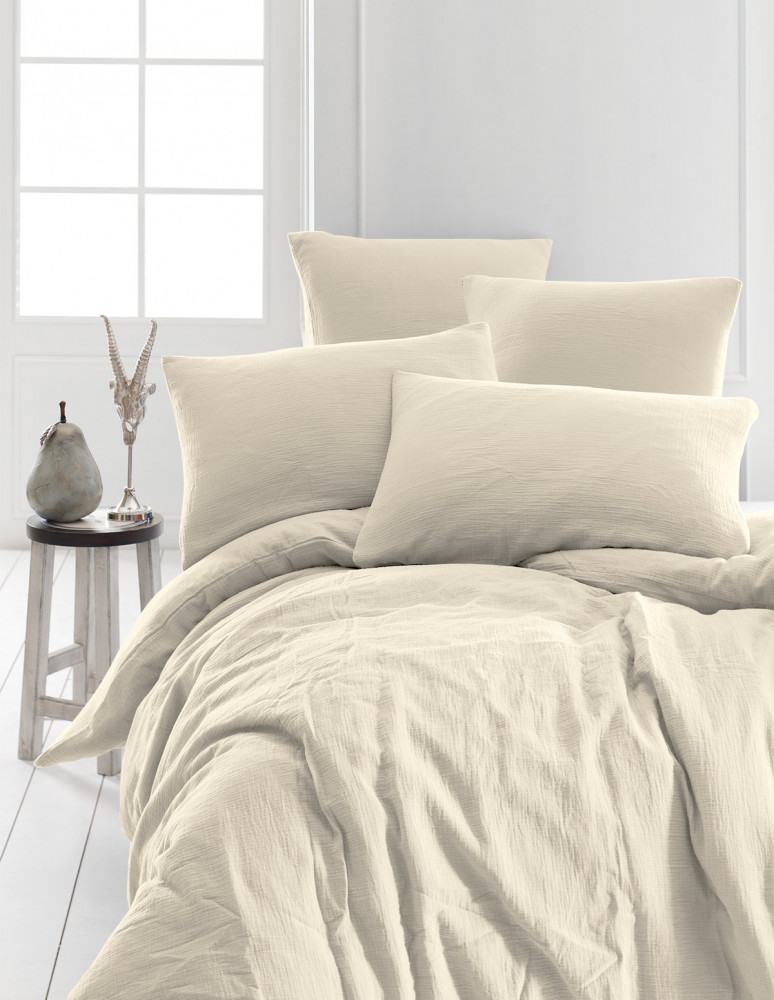 Housse de couette en gaze de coton LOFT