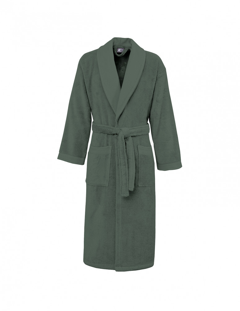 Peignoir de bain moelleux mixte col...