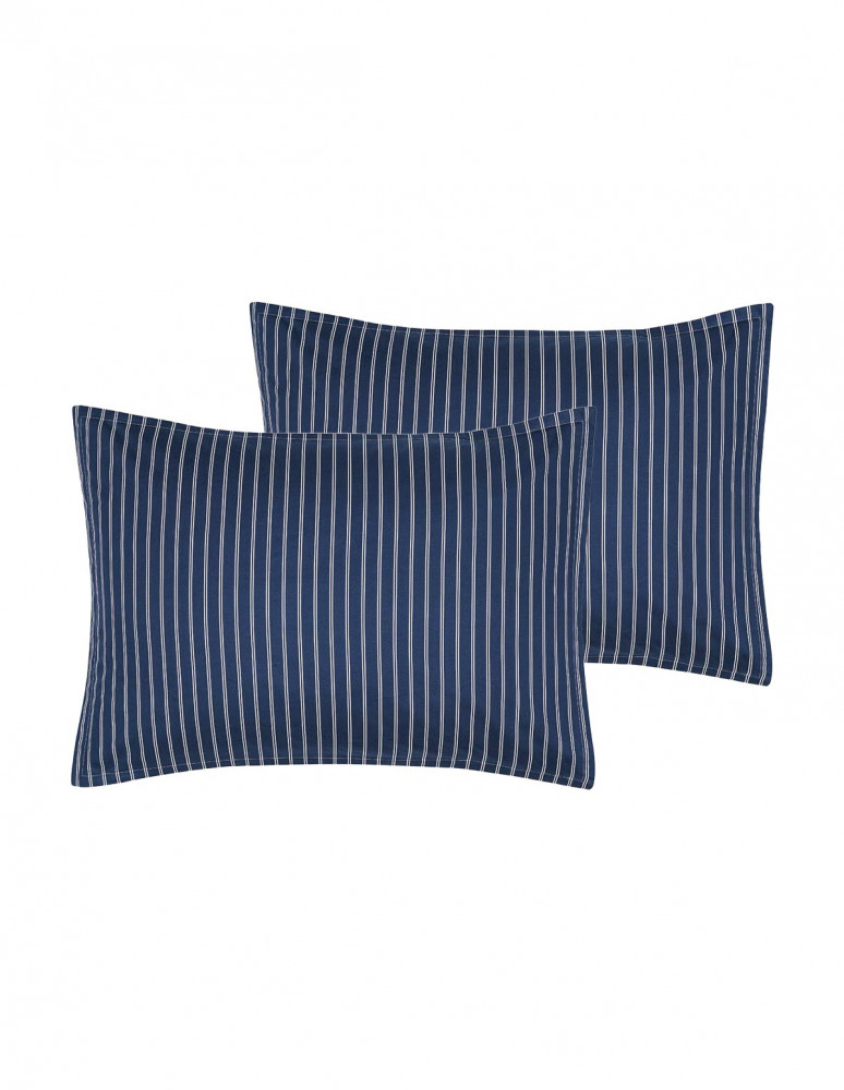 Lot de 2 taies d'oreillers percale...