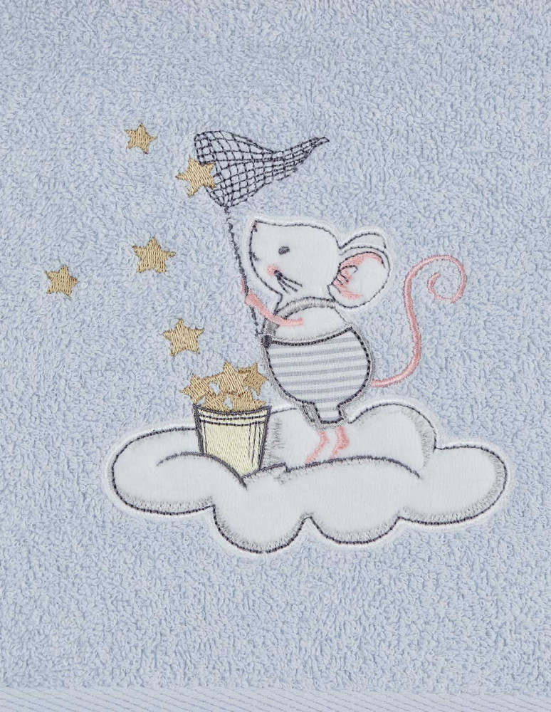 Peignoir enfant brodé MOUSKY