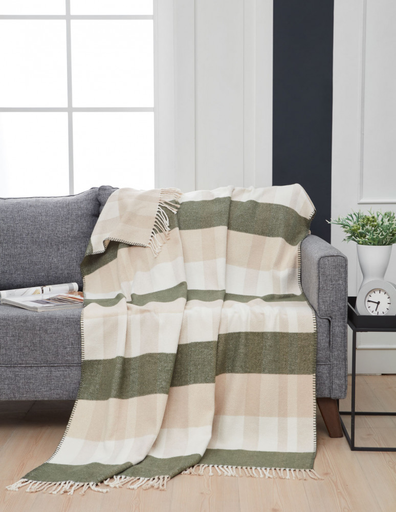 Plaid Coton Acrylique 380gr/m² POLARIS