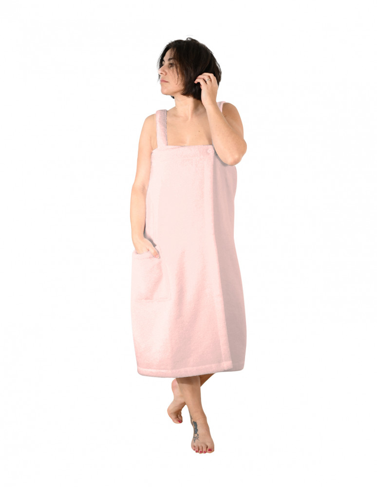 Robe de bain à bretelles 450gr/m²...