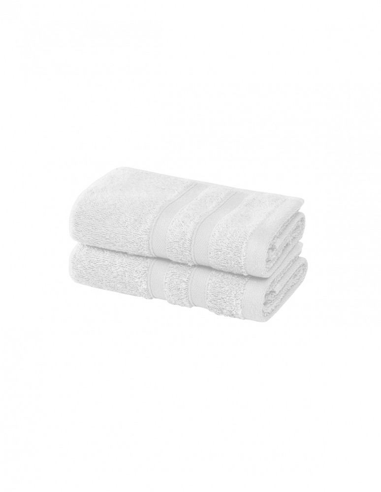 2 serviettes invité en coton...