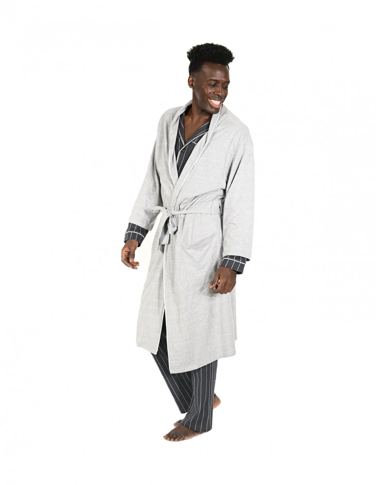 Peignoir d'intérieur chambray homme...