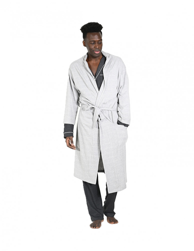 Peignoir d'intérieur chambray homme...