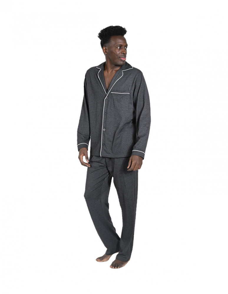 Pyjama uni chambray homme MATTEO