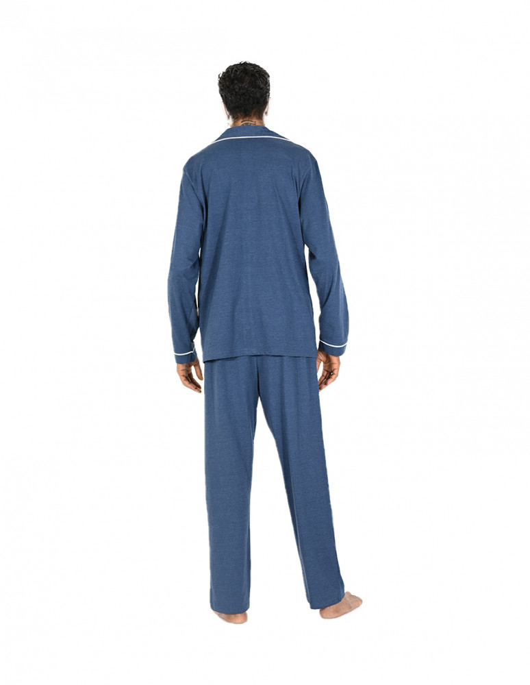 Pyjama uni chambray homme MATTEO